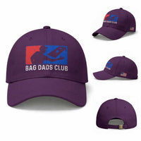 Funny Cornhole Bag Dads Club Baseball Cap