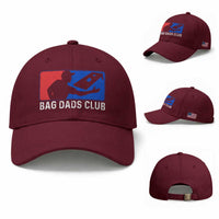 Funny Cornhole Bag Dads Club Baseball Cap