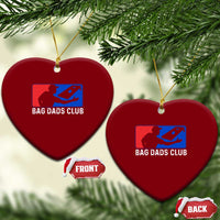 Funny Cornhole Bag Dads Club Ceramic Ornament