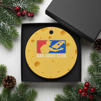 Funny Cornhole Bag Dads Club Ceramic Ornament