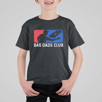 Funny Cornhole Bag Dads Club T Shirt For Kid