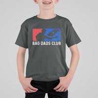 Funny Cornhole Bag Dads Club T Shirt For Kid