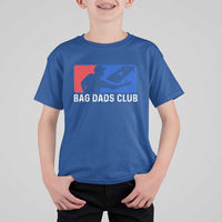 Funny Cornhole Bag Dads Club T Shirt For Kid