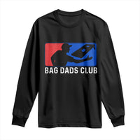 Funny Cornhole Bag Dads Club Long Sleeve Shirt