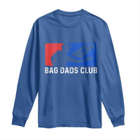Funny Cornhole Bag Dads Club Long Sleeve Shirt