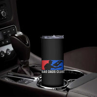Funny Cornhole Bag Dads Club Skinny Tumbler