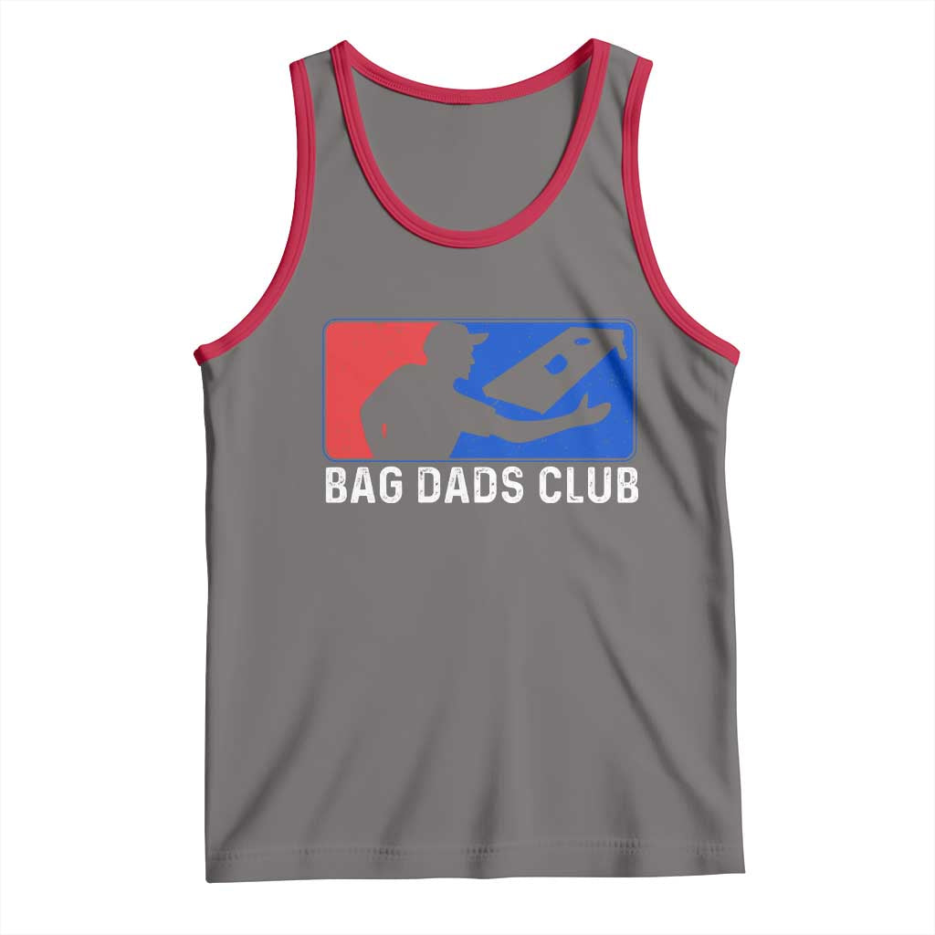 Funny Cornhole Bag Dads Club Tank Top