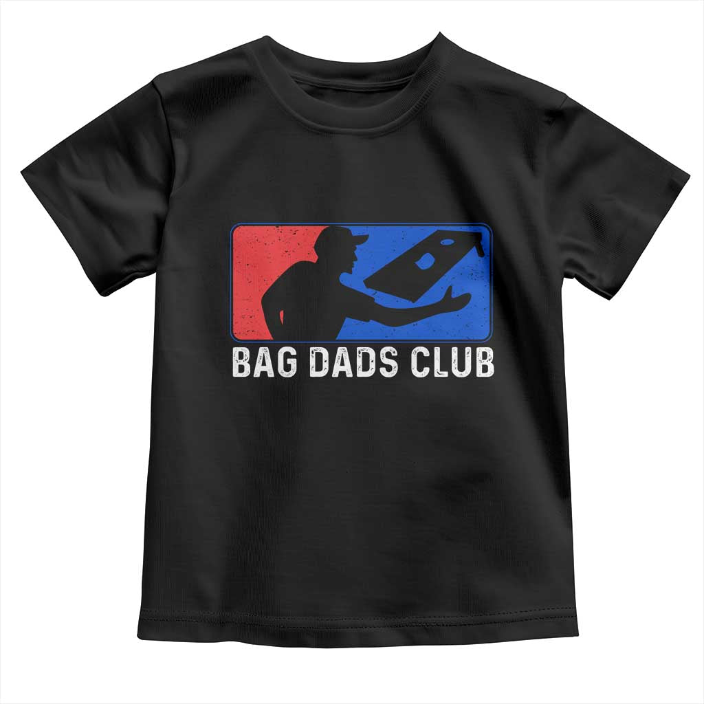 Funny Cornhole Bag Dads Club Toddler T Shirt