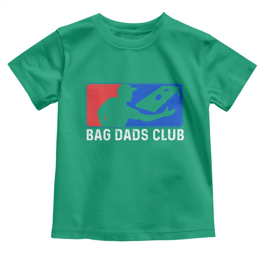 Funny Cornhole Bag Dads Club Toddler T Shirt