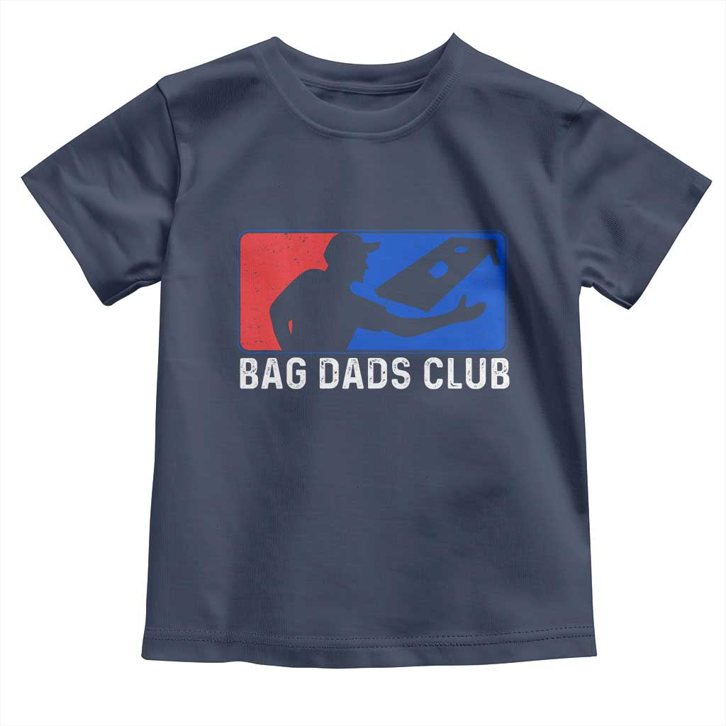 Funny Cornhole Bag Dads Club Toddler T Shirt