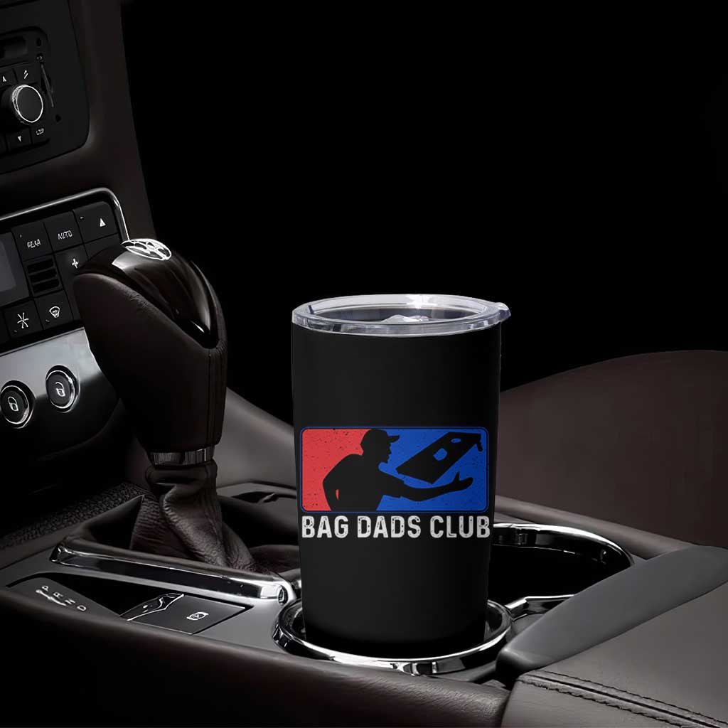 Funny Cornhole Bag Dads Club Tumbler Cup