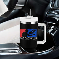 Funny Cornhole Bag Dads Club Tumbler With Handle