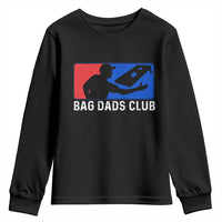 Funny Cornhole Bag Dads Club Youth Sweatshirt