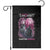 Pink Breast Cancer Garden Flag Pink Ribbon Comeback Stronger Than Setback Wolf Moon - Wonder Print Shop