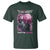 Pink Breast Cancer T Shirt Pink Ribbon Comeback Stronger Than Setback Wolf Moon - Wonder Print Shop
