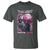 Pink Breast Cancer T Shirt Pink Ribbon Comeback Stronger Than Setback Wolf Moon - Wonder Print Shop