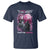 Pink Breast Cancer T Shirt Pink Ribbon Comeback Stronger Than Setback Wolf Moon - Wonder Print Shop