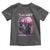 Pink Breast Cancer Toddler T Shirt Pink Ribbon Comeback Stronger Than Setback Wolf Moon - Wonder Print Shop