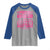 Husband Of A Warrior Breast Cancer Awareness Raglan Shirt Wife Support Squad - Wonder Print Shop