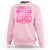 Husband Of A Warrior Breast Cancer Awareness Sweatshirt Wife Support Squad - Wonder Print Shop