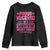 Husband Of A Warrior Breast Cancer Awareness Youth Sweatshirt Wife Support Squad - Wonder Print Shop