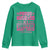 Husband Of A Warrior Breast Cancer Awareness Youth Sweatshirt Wife Support Squad - Wonder Print Shop