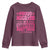 Husband Of A Warrior Breast Cancer Awareness Youth Sweatshirt Wife Support Squad - Wonder Print Shop