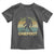 Onefoot Leg Amputee Recovery Toddler T Shirt Retro One Foot Bigfoot - Wonder Print Shop