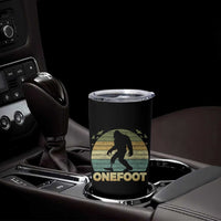 Onefoot Leg Amputee Recovery Tumbler Cup Retro One Foot Bigfoot - Wonder Print Shop