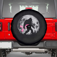 Bigfoot Pink Ribbon Breast Cancer Awareness Spare Tire Cover - Wonder Print Shop