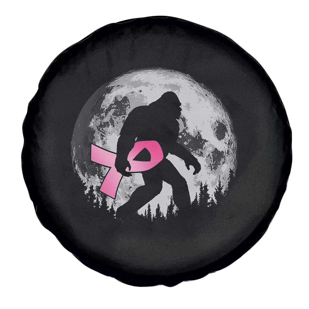 Bigfoot Pink Ribbon Breast Cancer Awareness Spare Tire Cover - Wonder Print Shop