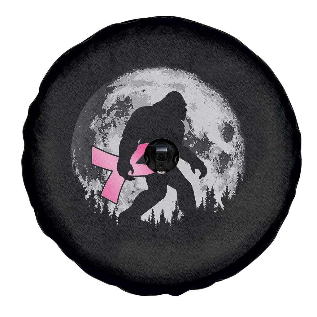 Bigfoot Pink Ribbon Breast Cancer Awareness Spare Tire Cover - Wonder Print Shop