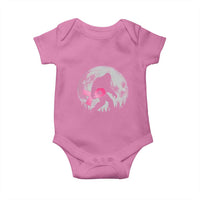 Bigfoot Pink Ribbon Breast Cancer Awareness Baby Onesie - Wonder Print Shop