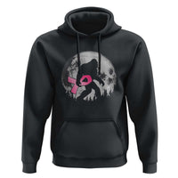 Bigfoot Pink Ribbon Breast Cancer Awareness Hoodie - Wonder Print Shop
