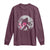 Bigfoot Pink Ribbon Breast Cancer Awareness Long Sleeve Shirt - Wonder Print Shop