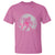 Bigfoot Pink Ribbon Breast Cancer Awareness T Shirt - Wonder Print Shop
