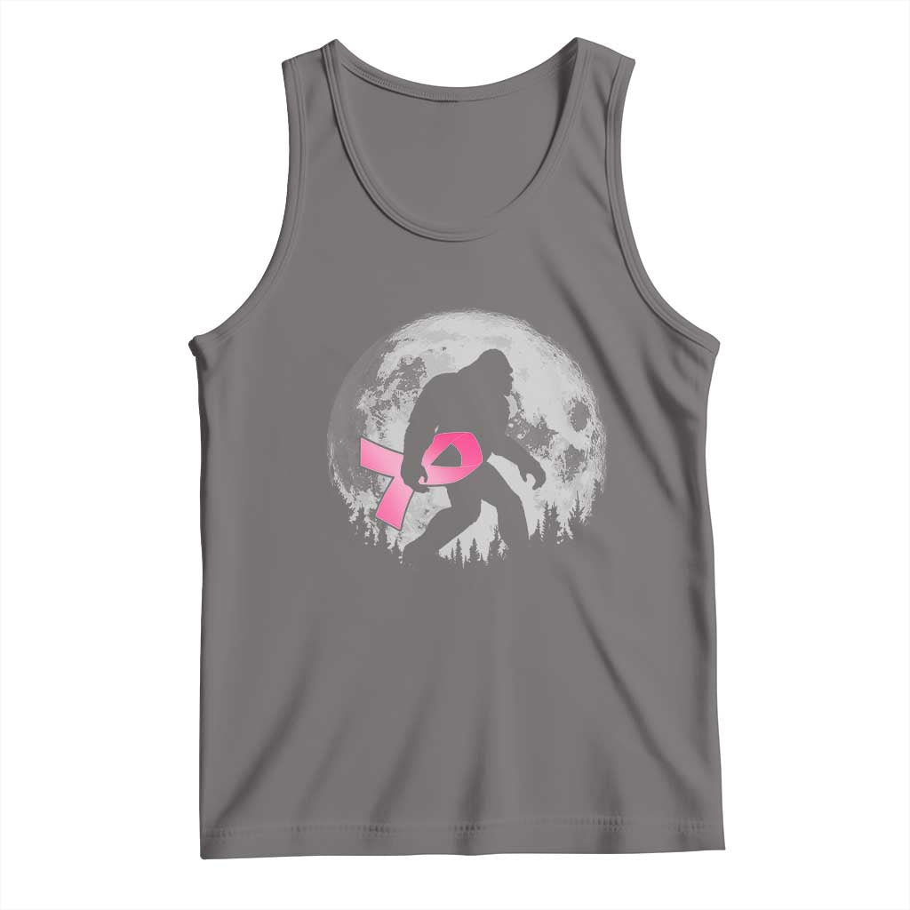 Bigfoot Pink Ribbon Breast Cancer Awareness Tank Top - Wonder Print Shop