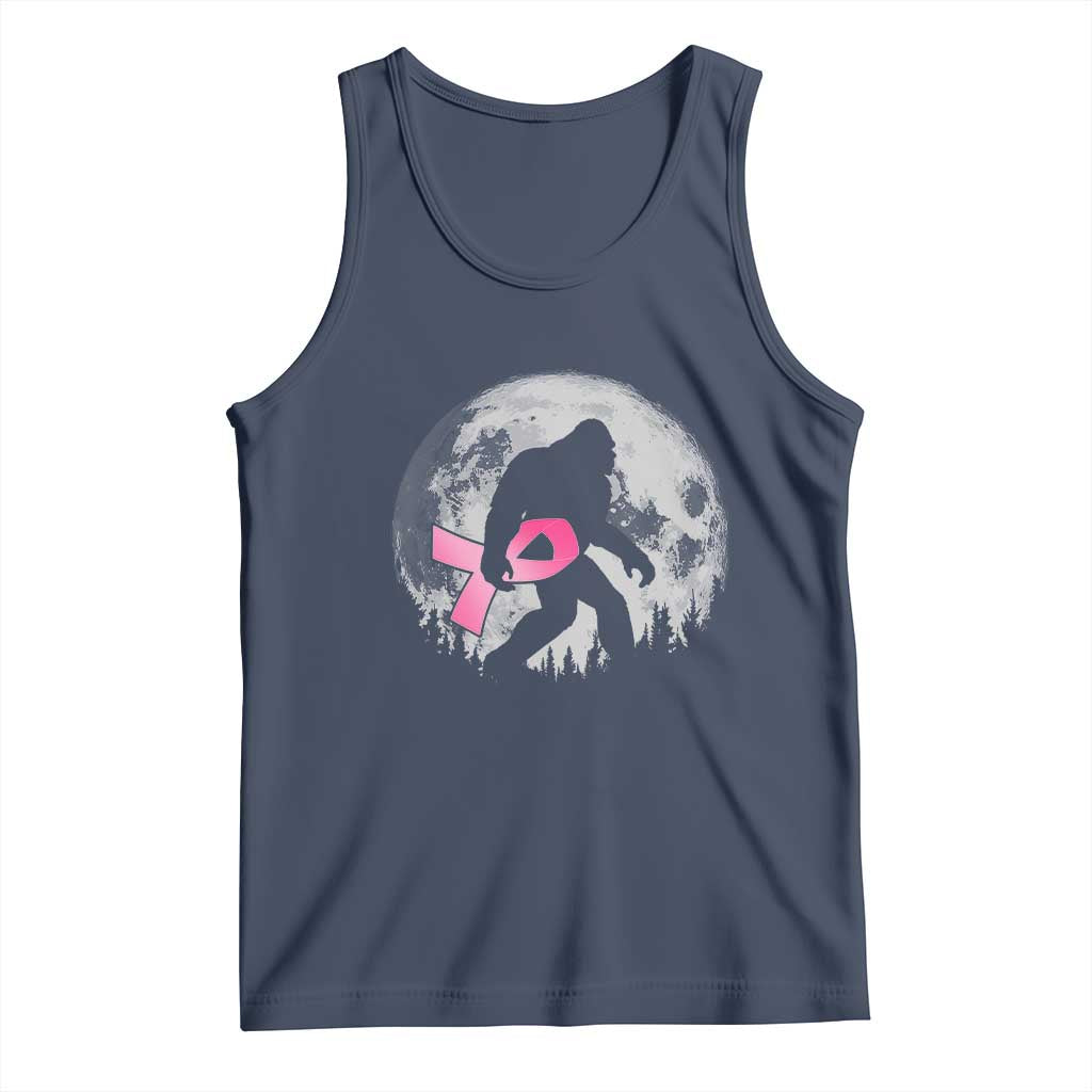 Bigfoot Pink Ribbon Breast Cancer Awareness Tank Top - Wonder Print Shop