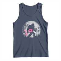 Bigfoot Pink Ribbon Breast Cancer Awareness Tank Top - Wonder Print Shop