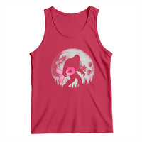 Bigfoot Pink Ribbon Breast Cancer Awareness Tank Top - Wonder Print Shop