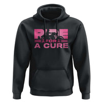 Breast Cancer Motorcycle Hoodie Pink Ribbon Ride For A Cure - Wonder Print Shop