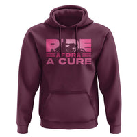 Breast Cancer Motorcycle Hoodie Pink Ribbon Ride For A Cure - Wonder Print Shop