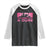Breast Cancer Motorcycle Raglan Shirt Pink Ribbon Ride For A Cure - Wonder Print Shop