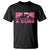 Breast Cancer Motorcycle T Shirt Pink Ribbon Ride For A Cure - Wonder Print Shop