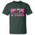 Breast Cancer Motorcycle T Shirt Pink Ribbon Ride For A Cure - Wonder Print Shop