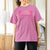 Breast Cancer Motorcycle T Shirt For Women Pink Ribbon Ride For A Cure - Wonder Print Shop