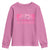 Breast Cancer Motorcycle Youth Sweatshirt Pink Ribbon Ride For A Cure - Wonder Print Shop