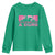Breast Cancer Motorcycle Youth Sweatshirt Pink Ribbon Ride For A Cure - Wonder Print Shop