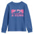 Breast Cancer Motorcycle Youth Sweatshirt Pink Ribbon Ride For A Cure - Wonder Print Shop