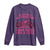 Breast Cancer Motorcycle Long Sleeve Shirt In October We Wear Pink Ride For A Cure - Wonder Print Shop